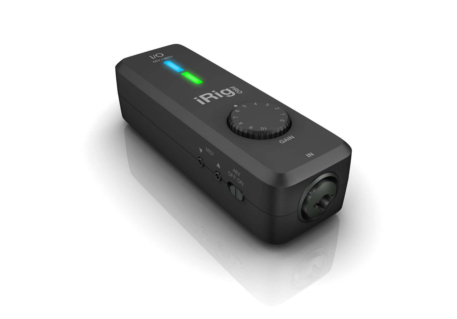 IK Multimedia iRig Pro I/O Audio- und MIDI-Interface für PC Mac, Smartphone