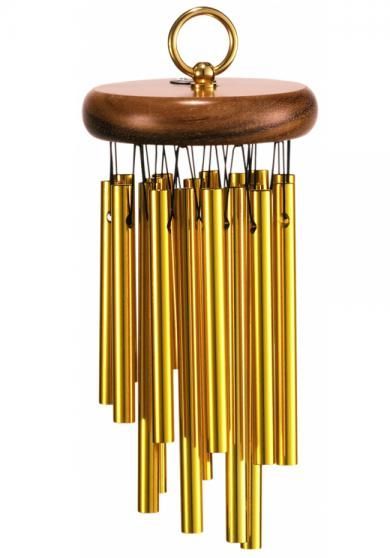 0840553050455 - CH-H18 Hand Chimes Gold Finish