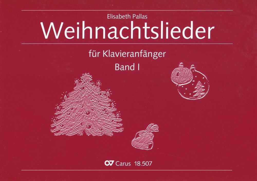 Noten Weihnachtslieder für Klavieranfänger Carus 18507-00