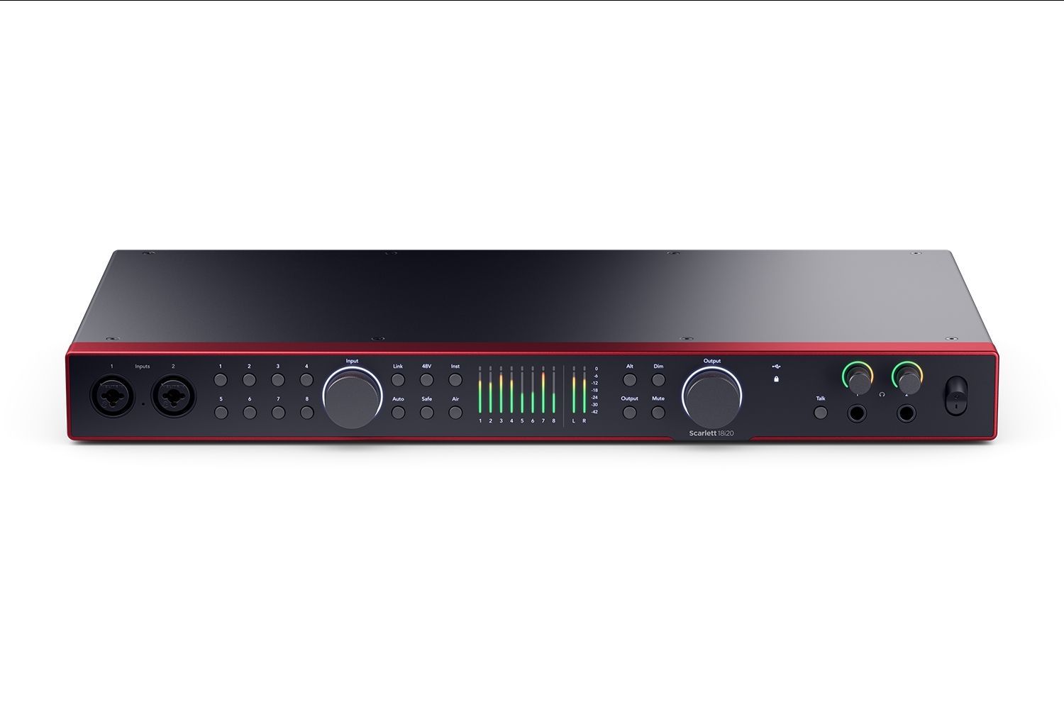 Focusrite Scarlett 18i20 4th Gen 18-Kanal USB 2.0 Audiointerface  NEU