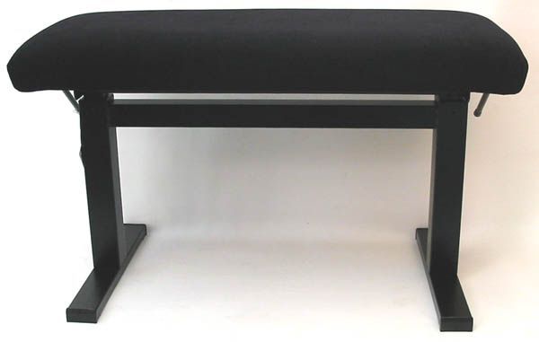 Andexinger Klavierbank Lift 484 Sitz 75x33 cm Stoff schwarz, made in Germany