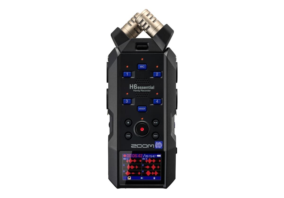 Zoom H6essential Handy Recorder kompakter Audiorecorder