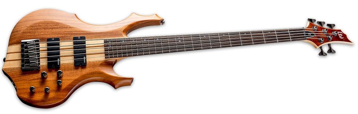 ESP Ltd F-4E Mahagony Natural Satin E-Bass | 00042478