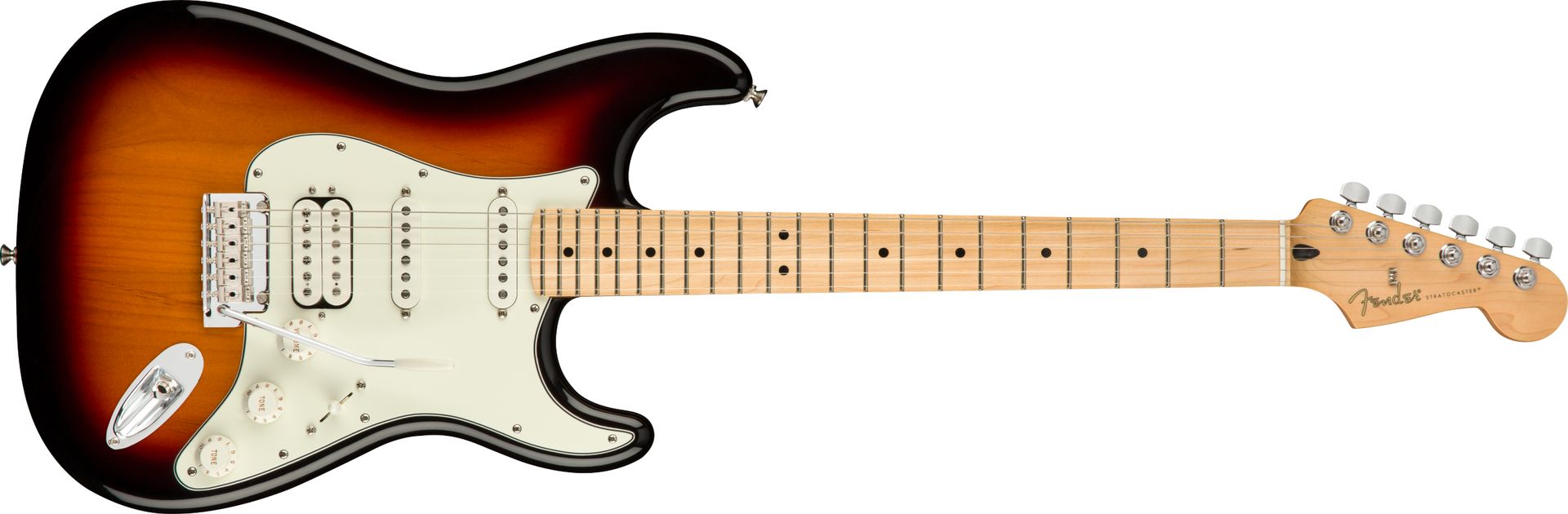 0885978910939 - - Player Stratocaster HSS MN 3-Color Sunburst