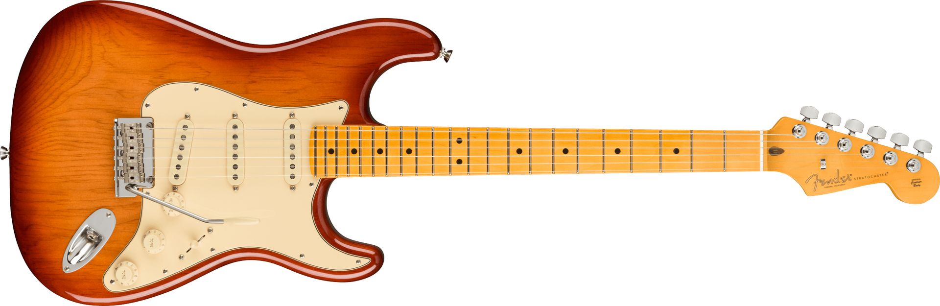 0885978577651 - - American Professional II Stratocaster MN Sienna Sunburst