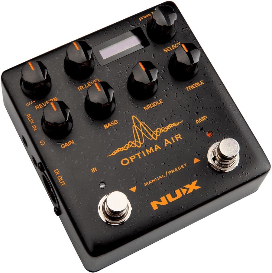 NUX Optima Air Amp Modeler für Akustik Gitarre