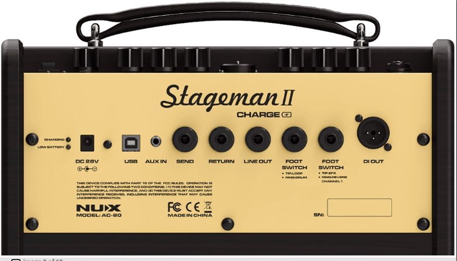 NUX AC80 Stageman II Akustik Amp