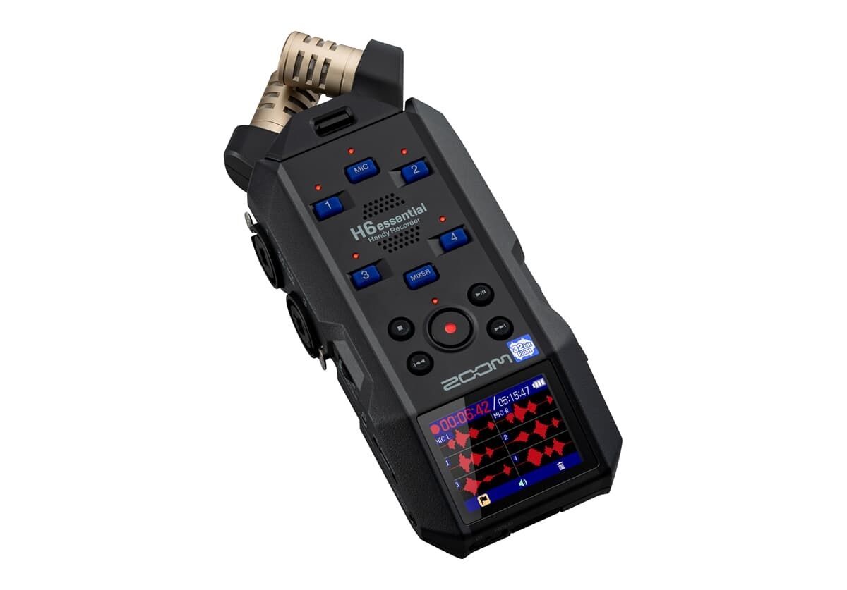 Zoom H6essential Handy Recorder kompakter Audiorecorder