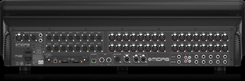 Midas M32 Live Digitalmixer inkl. DN32-Live Recording- und Playback Card