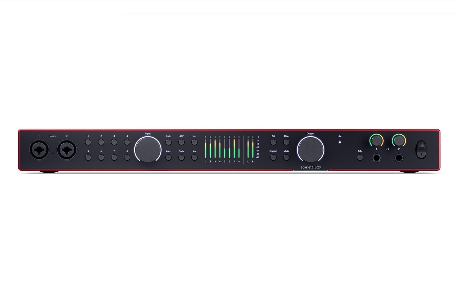 Focusrite Scarlett 18i20 4th Gen 18-Kanal USB 2.0 Audiointerface  NEU