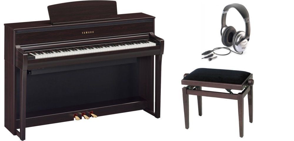 0703062854702 - CLP-775 R Set Digitalpiano Rosenholz mit Klavierbank ua Zubehör