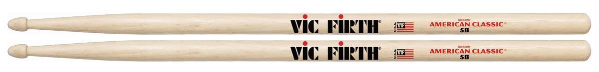 Vic Firth 5B Drumsticks Hickory 
