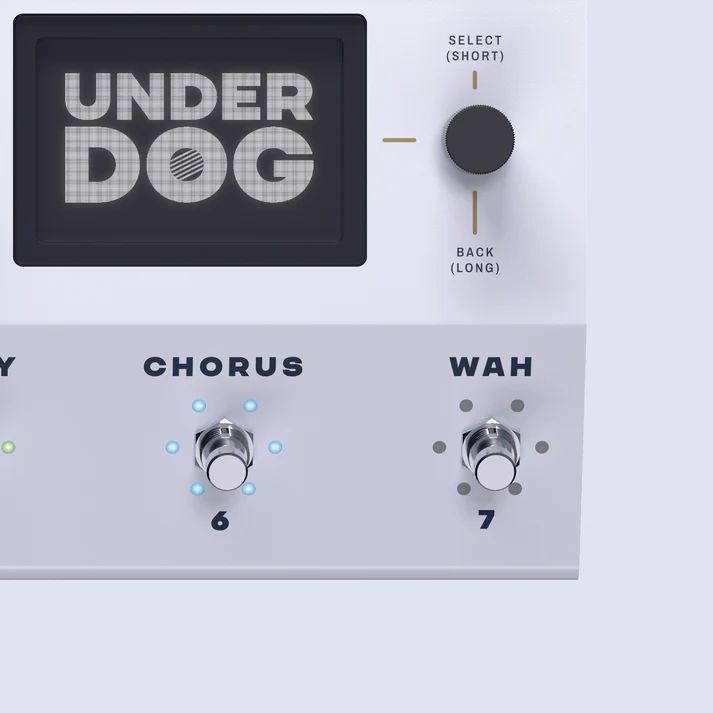 Underdog Chuck Röhren-Multieffekt im Pedal-Format