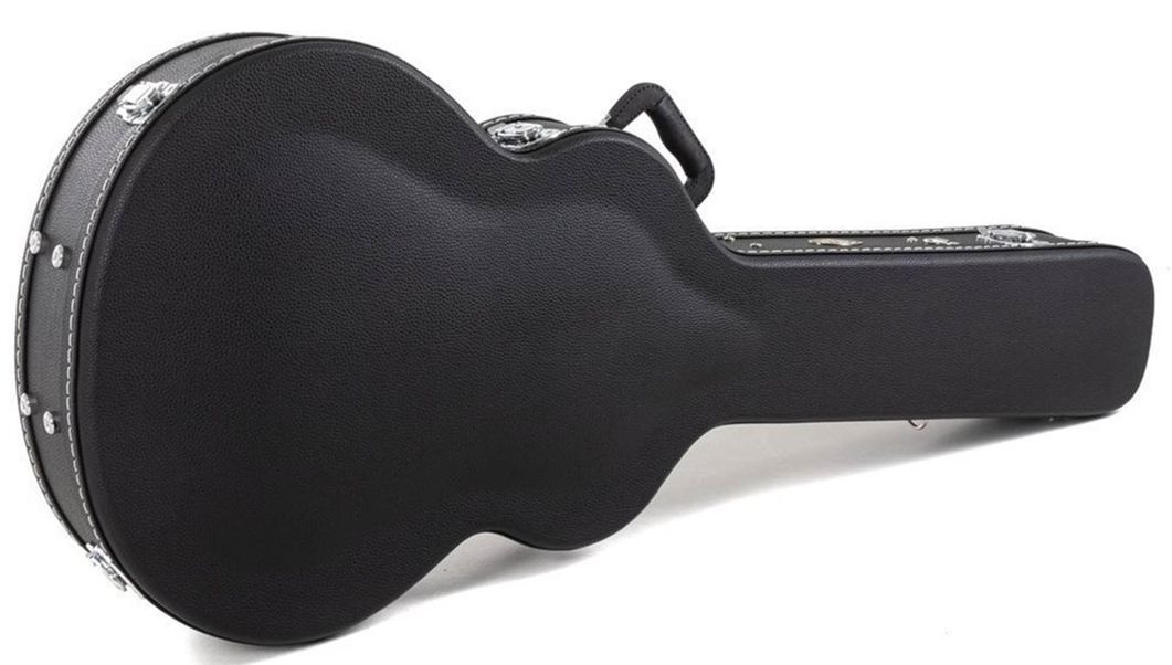 4046662027777 - Gewa Gitarrenkoffer für Semiakustik-E-Gitarre Arched Top schwarz