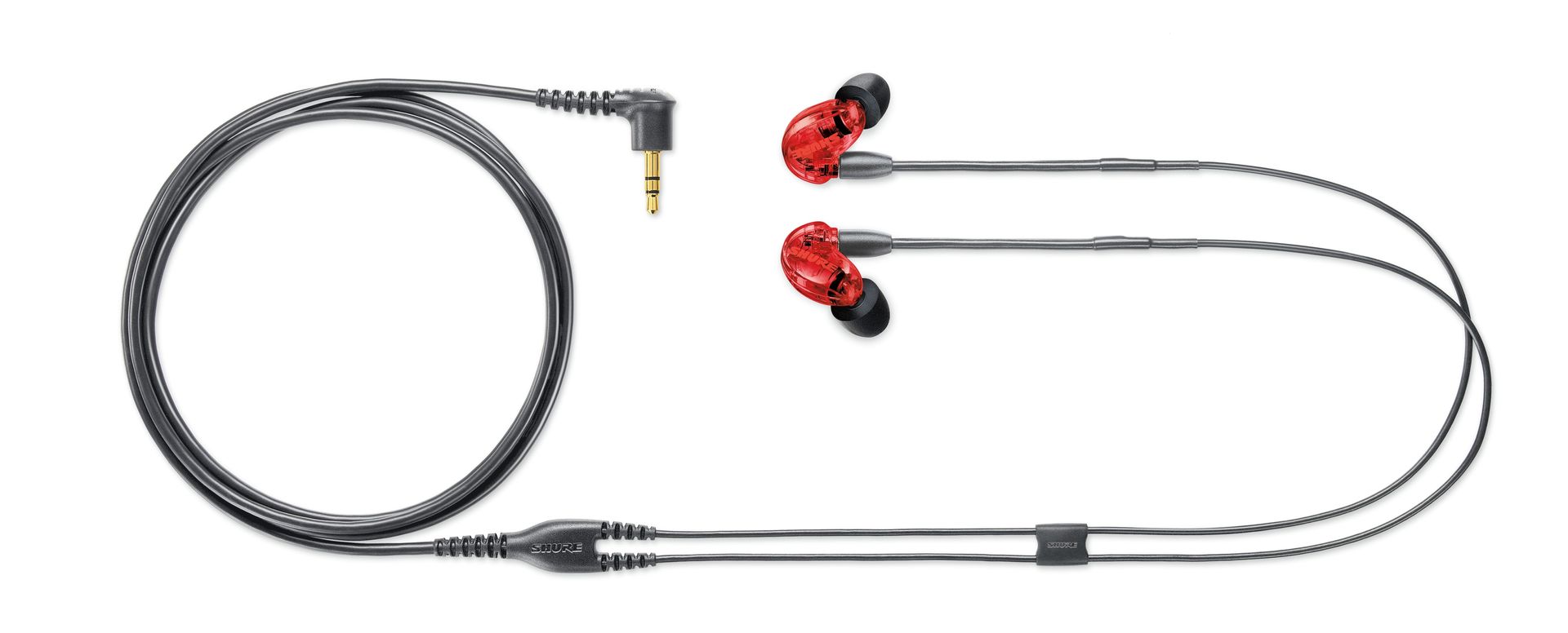 Shure SE215-Red In-Ear Hörer  Farbe: Rot