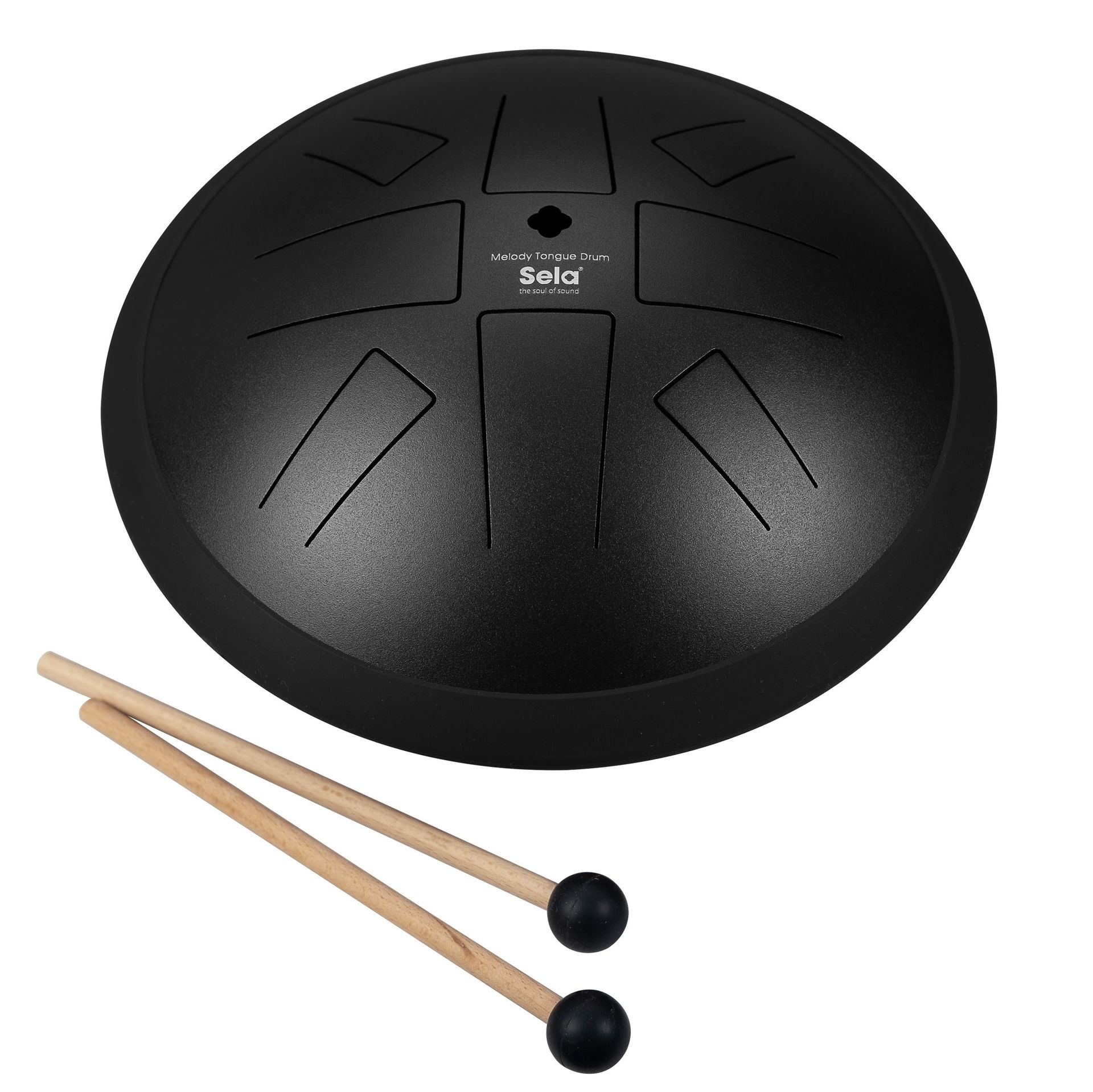 4026929928252 - Sela Melody Tongue Drum 10“ A Hirajōshi Black