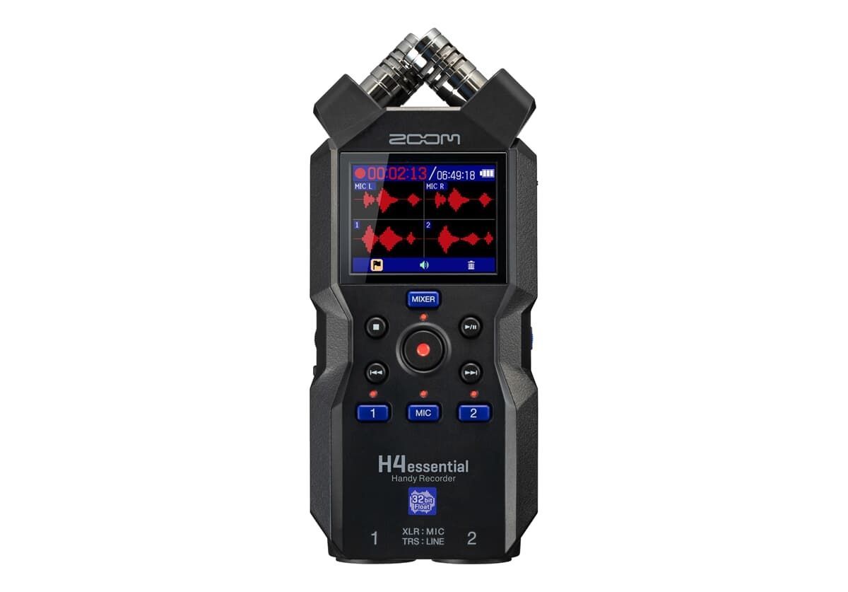 Zoom H4essential Handy Recorder kompakter Audiorecorder