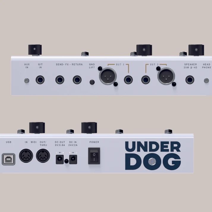 Underdog Chuck Röhren-Multieffekt im Pedal-Format