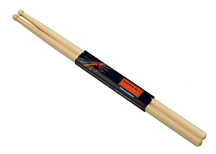 4042241613058 - Step 707 Rounded Tip Hickory Drumsticks 61305