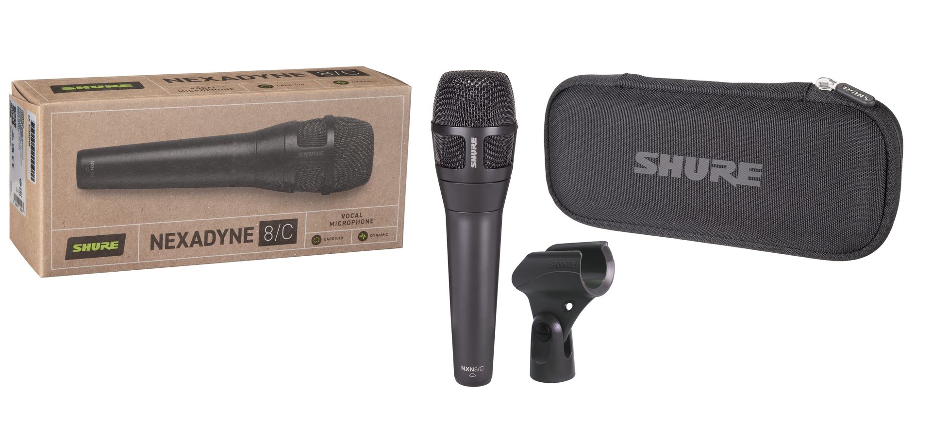 Shure Nexadyne 8/C Dynamisches Gesangsmikrofon, Niere