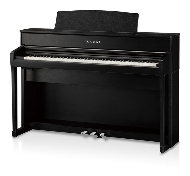 4962864314708 - KAWAI CA-701B Digitalpiano schwarz matt neue Grand Feel III- Mechanik  CA701-B