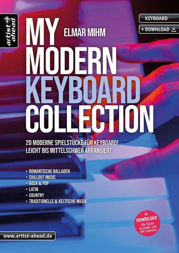 Noten My modern Keyboard Collection (+Online Audio) für Keyboard Elmar Mihm