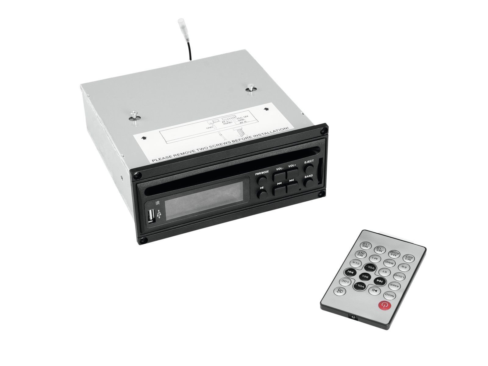 OMNITRONIC MOM-10BT4 CD-Player mit USB und SD für MOM-10BT4 Kompaktbox