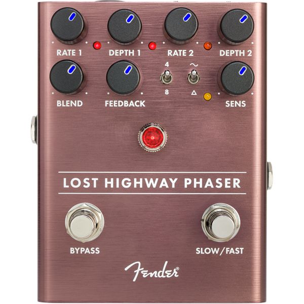 0885978986460 - Lost Highway Phaser Pedal Effektgerät für E-Gitarre Stompbox