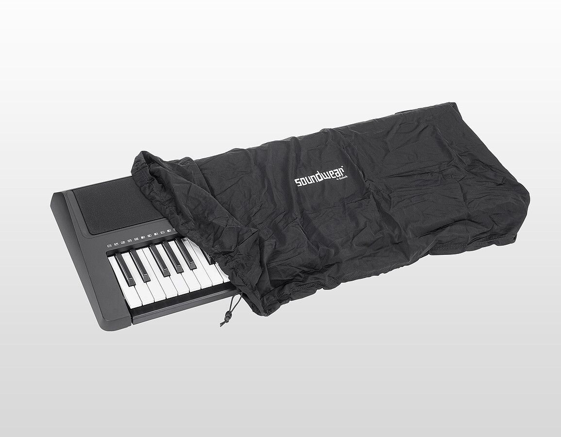 Soundwear Elastische Keyboard Abdeckhaube, 61 Tasten, 85 - 102 cm