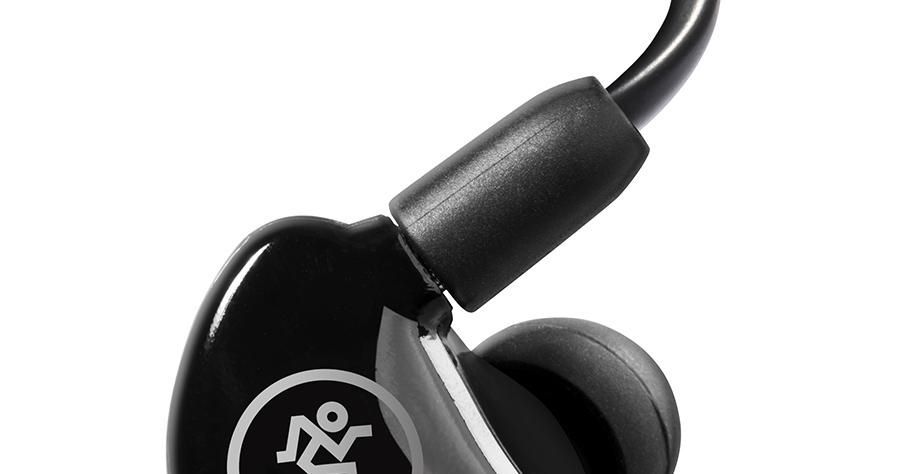 Mackie MP-120 In Ear Monitor Hörer, In-Ear Kopfhörer Farbe: schwarz