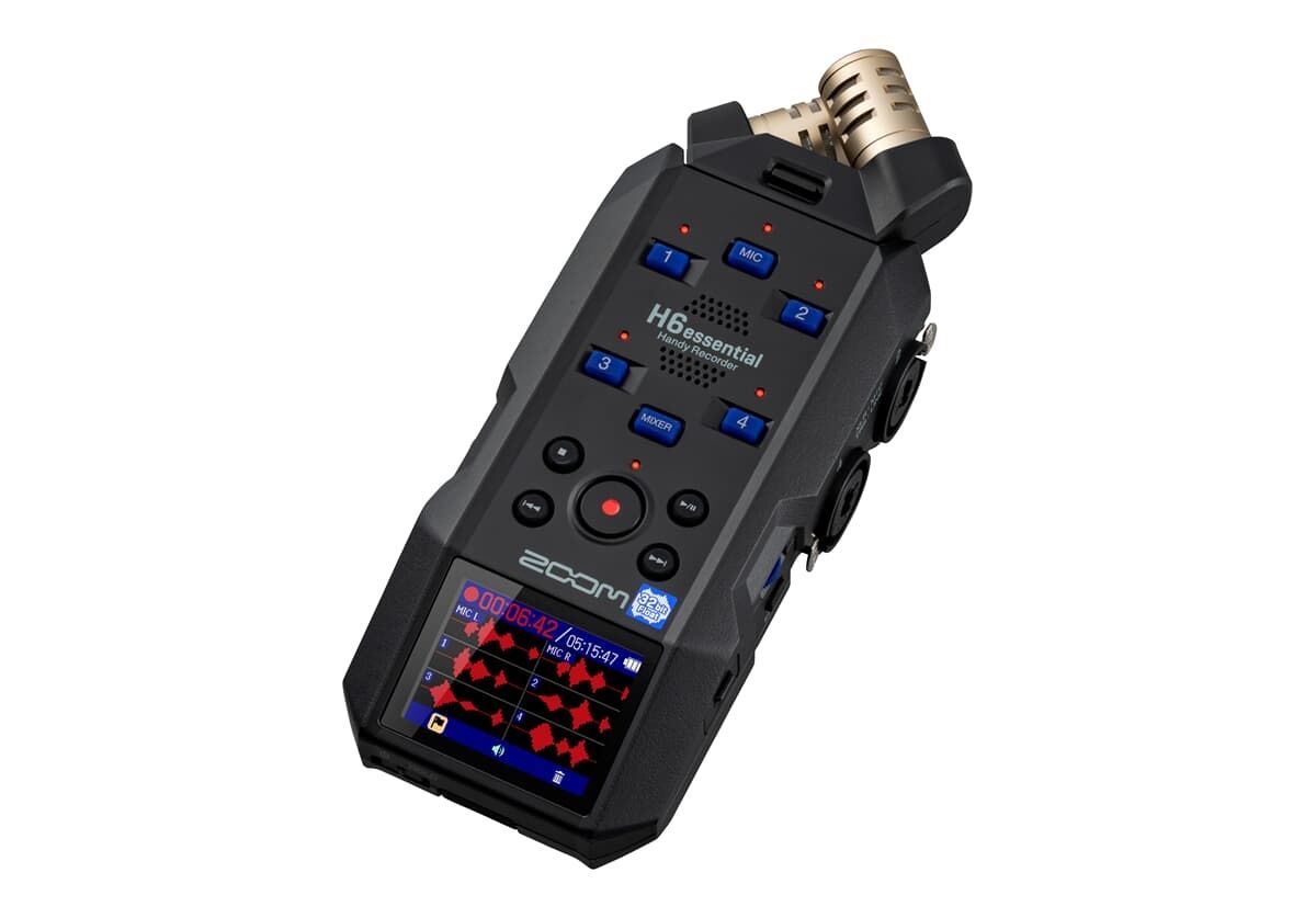 Zoom H6essential Handy Recorder kompakter Audiorecorder