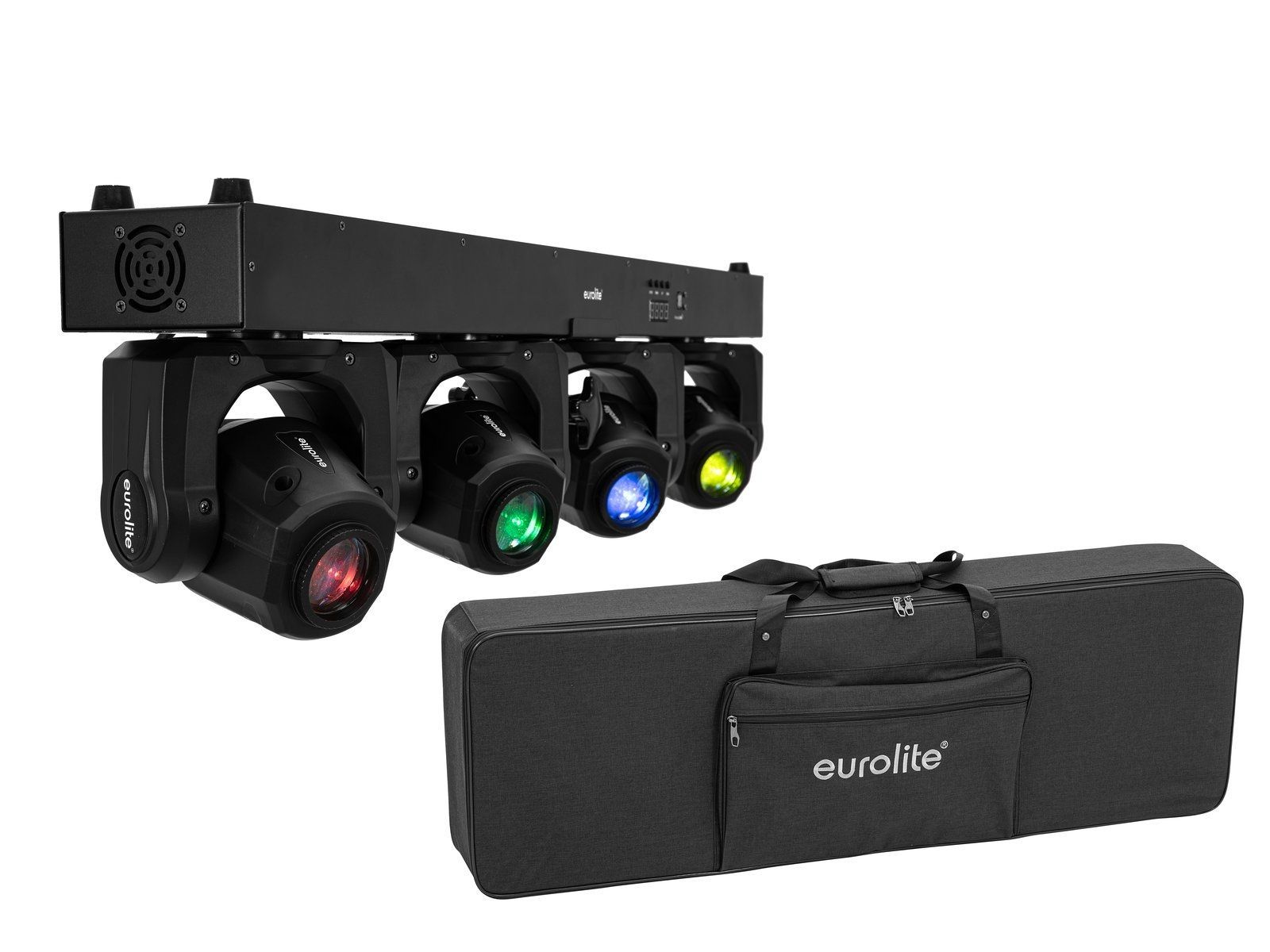 EUROLITE LED TMH Bar S120 Moving-Head Spots Bundle mit Tasche