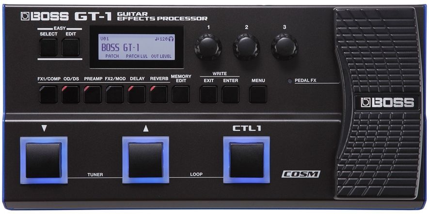 Boss GT-1 Multieffektgerät für E-Gitarre  