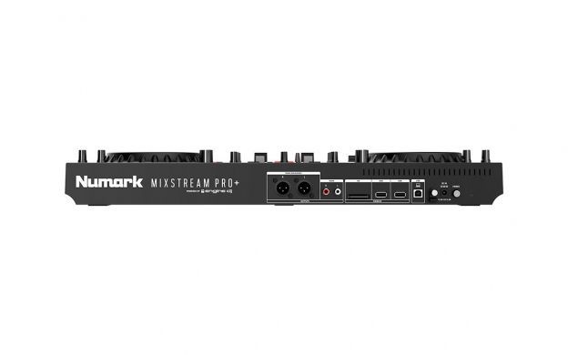 Numark Mixstream Pro+ Standalone DJ Konsole mit WIFI Musikstreaming 