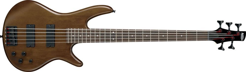 4515276639077 - GSR205B-WNF 5-Saiter E-Bass Open Pore finished Walnut Flat