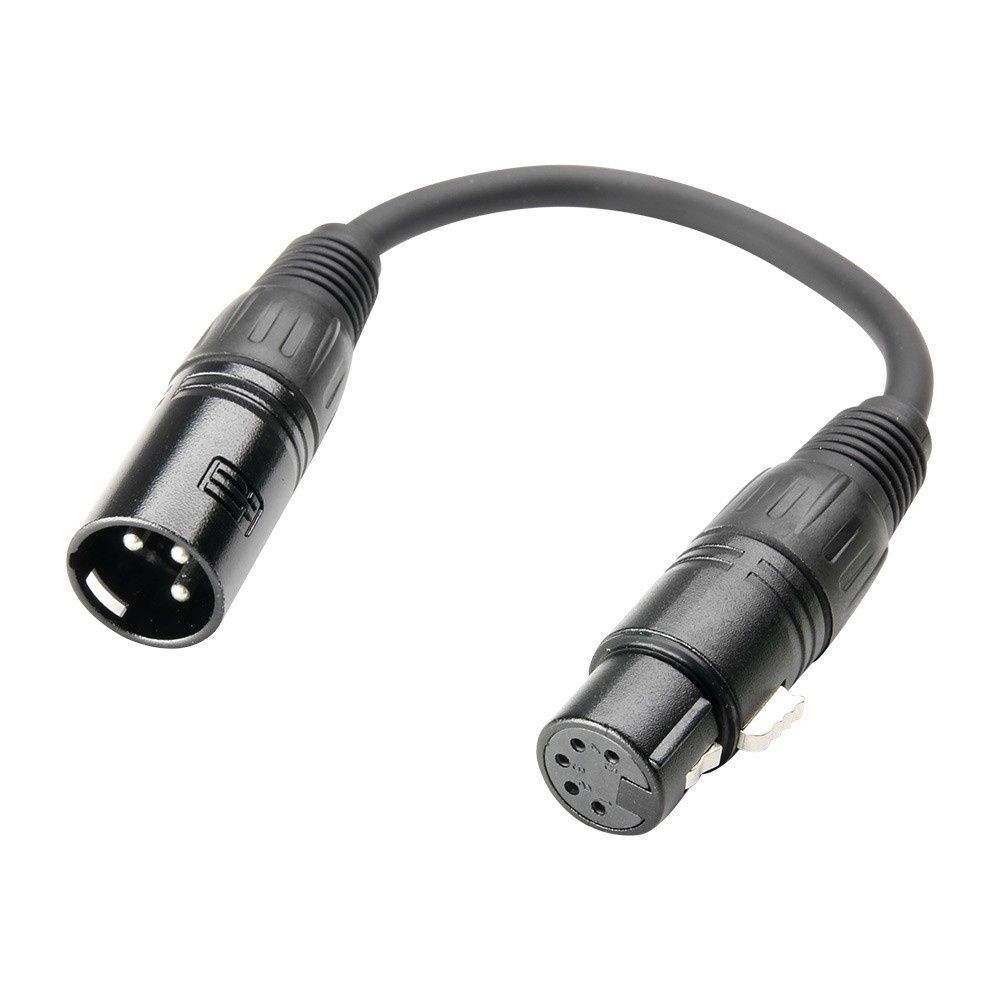 4049521143571 - Adam Hall Cables K3 DHM 0020 DMX Adapter XLR female 5 Pol auf XLR male 3 P