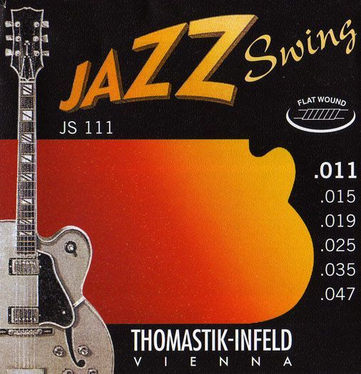 9003918701282 - Thomastik - JS111 E-Saiten 11-47 Jazz Swing Flat Wound