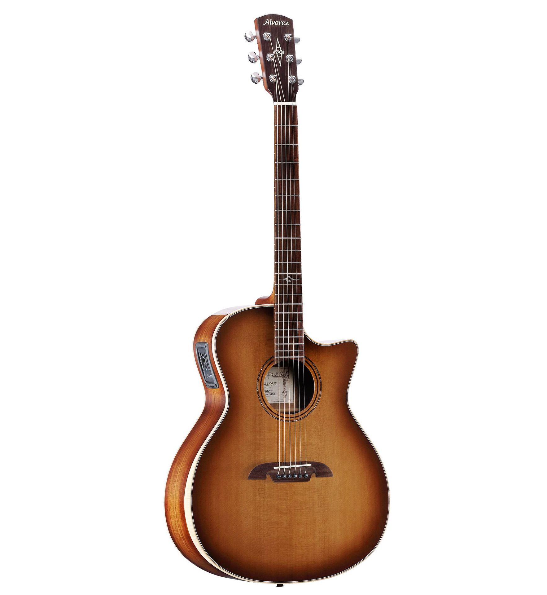 0812309028339 - AGA95CEARSHB Artist Elite Serie Akustikgitarre mit Pickup