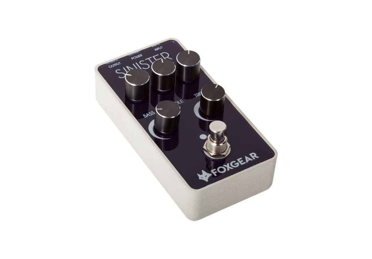 8057733069332 - Foxgear Sinister Distortion-Pedal für E-Gitarre