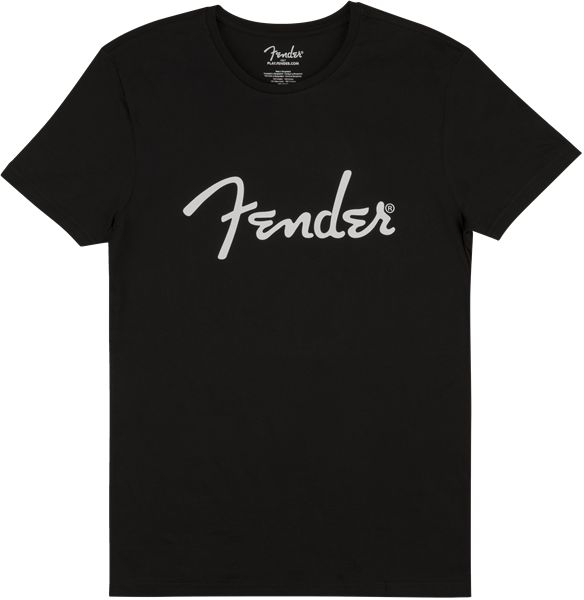 8718526232424 - Fender® Spaghetti Logo Mens T-Shirt Größe M