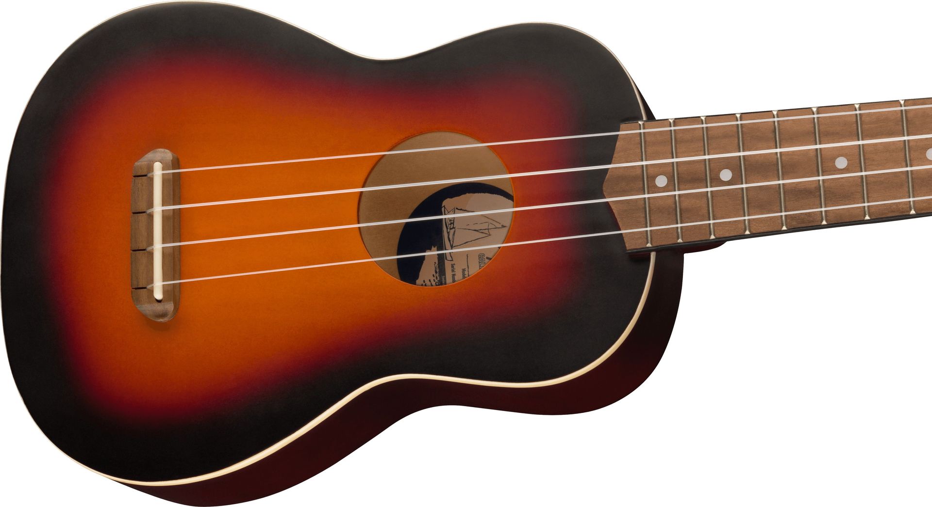 Fender Venice Soprano  Sopranukulele 2-Color Sunburst