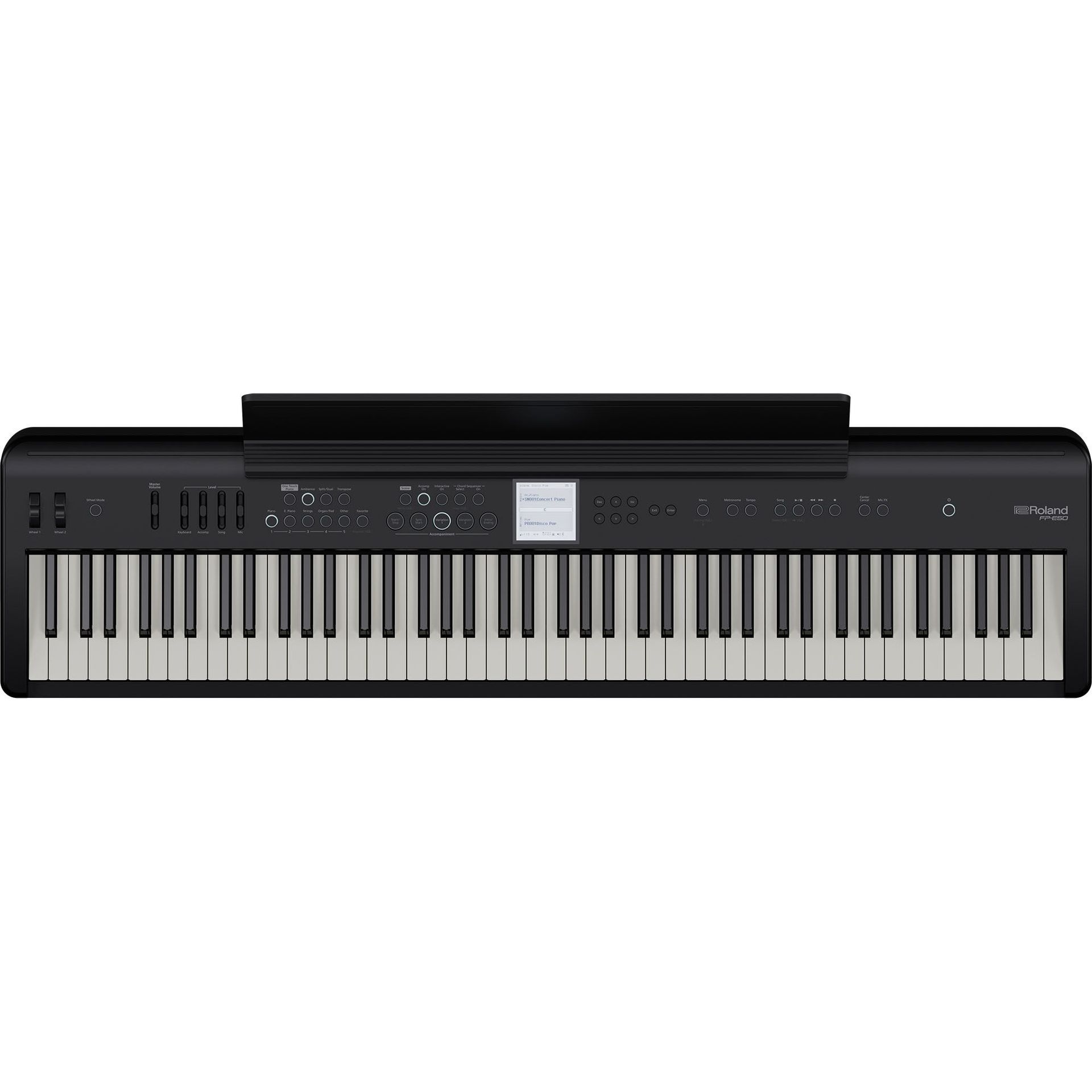 Roland Fp E Stagepiano Schwarz Digitalpiano Fpe