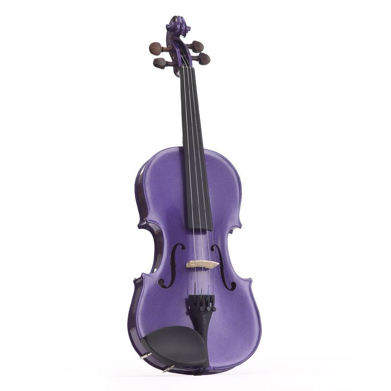 Stentor Violine Harlequin  Violett1/2 SR1401DPE Violett Garnitur