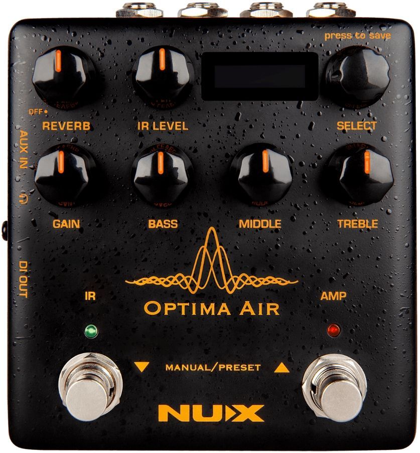 NUX Optima Air Amp Modeler für Akustik Gitarre