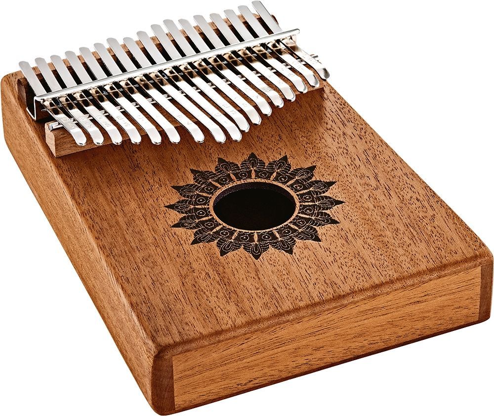 0842960105865 - - KL1708H Sound Hole Kalimba Mahogany Matte