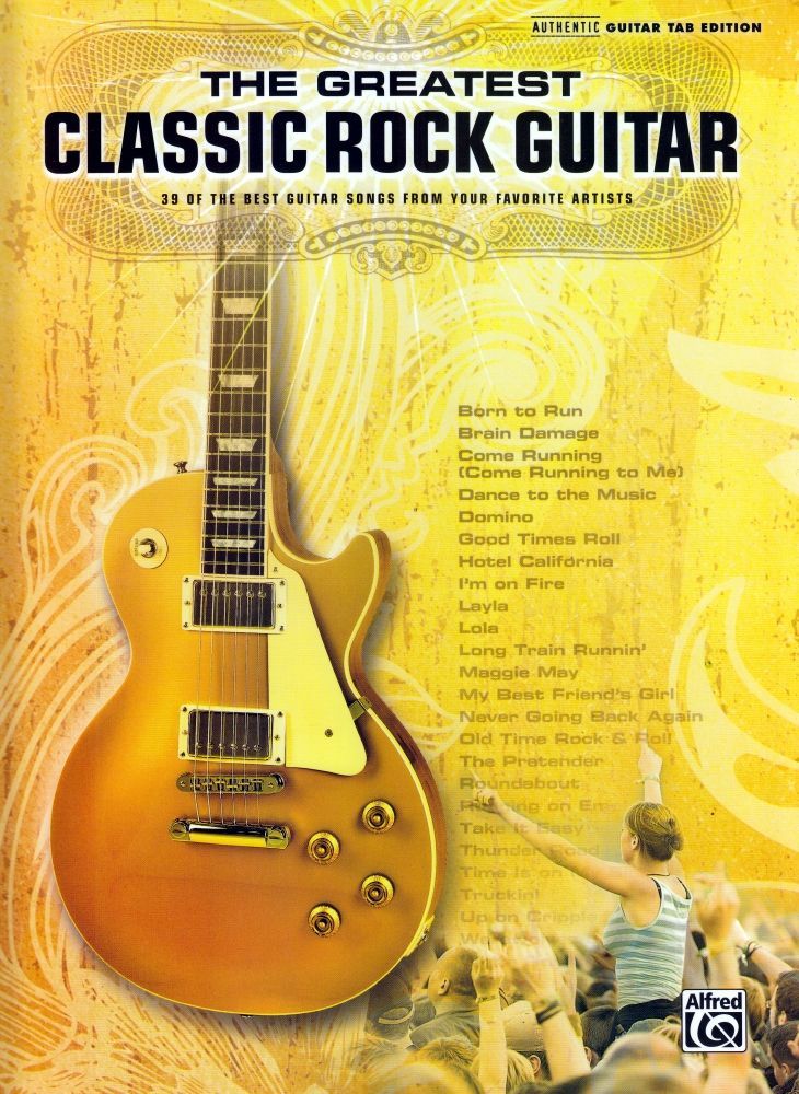 Noten The Greatest Classic Rock Guitar ALF 27728 Alfred E-Gitarre