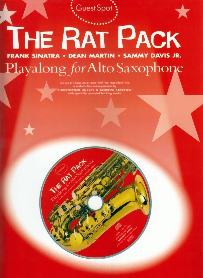 Noten The rat pack für Altsaxophon incl. playback CD Guest Spot MSAM 983378