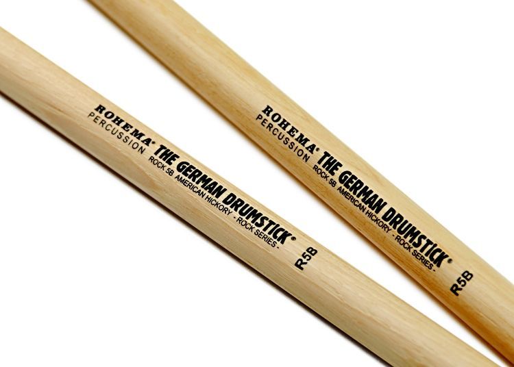 Rohema 5B Rock Drumsticks Hickory 61320