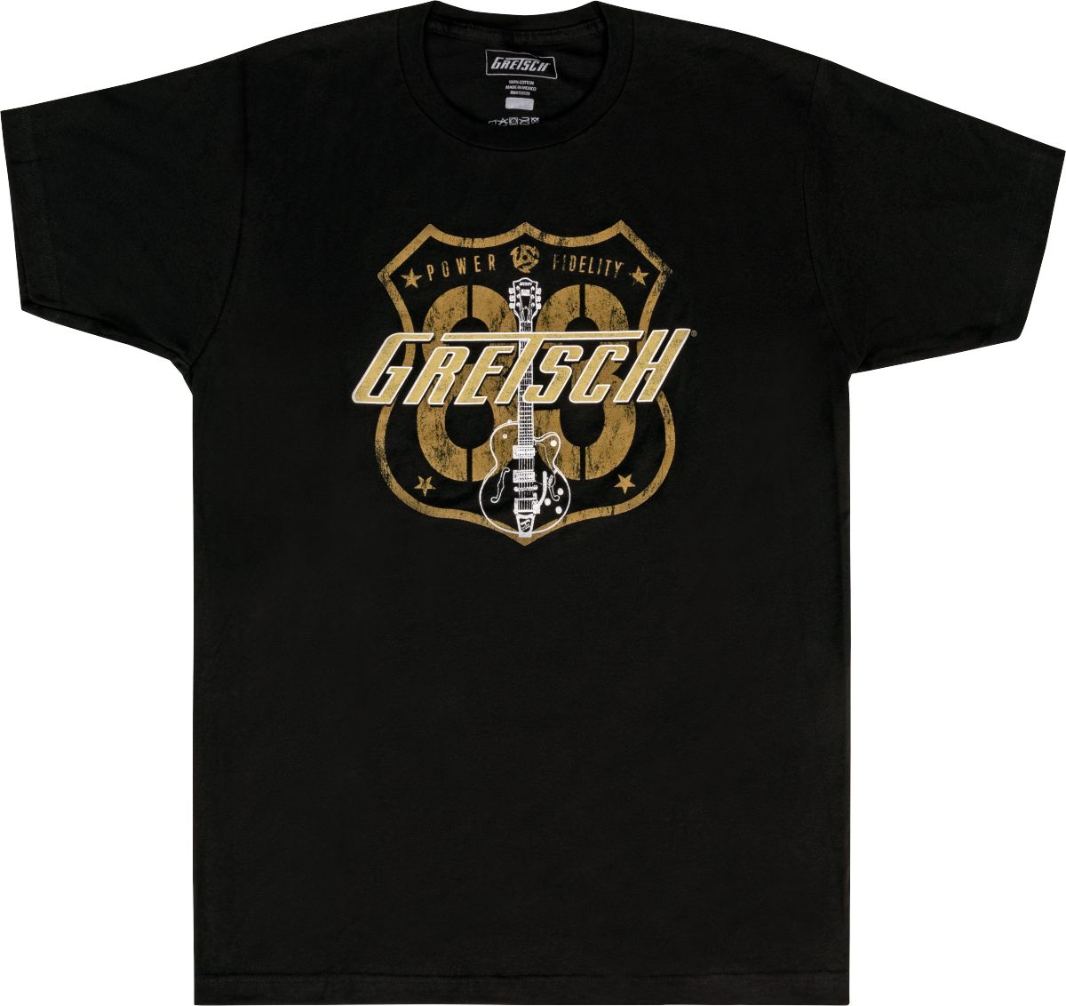 0717669641016 - GRETSCH® ROUTE 83 T-SHIRT Größe XL