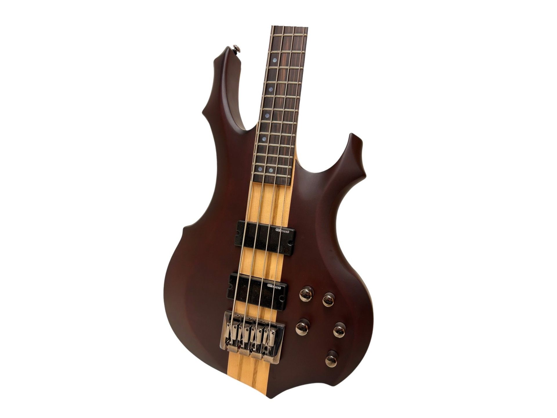 0799493262612 - ESP Ltd F-4E Natural Satin E-Bass Abverkaufsteil !!